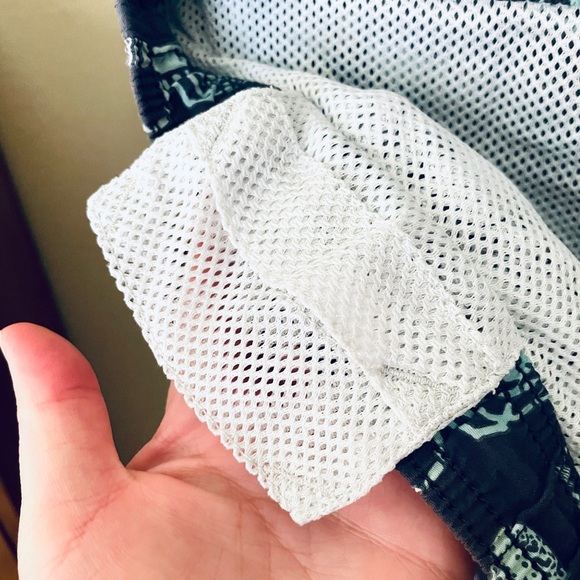 Tommy Bahama Paradise Nation premium lined swim trunks pockets 6" inseam M blue - Picture 13 of 14